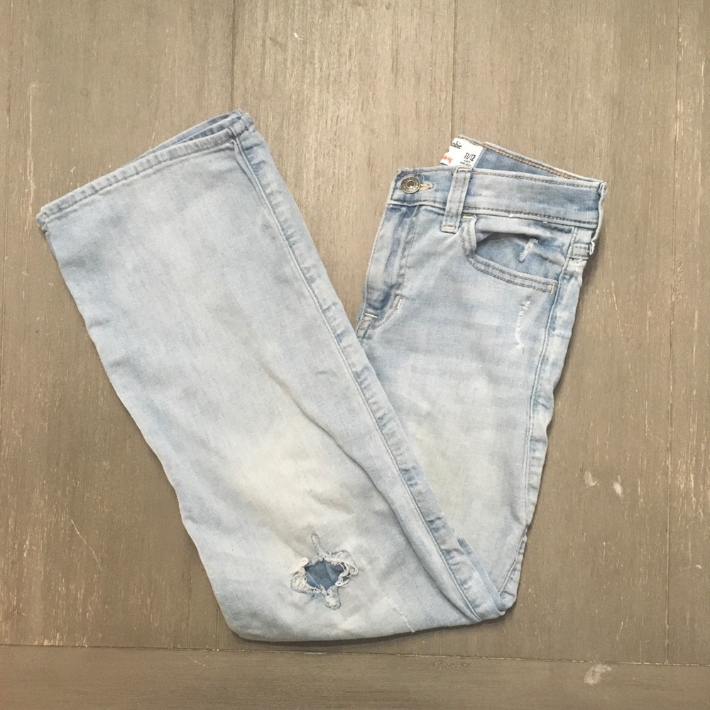 Wide pant leg Abercrombie kids jeans